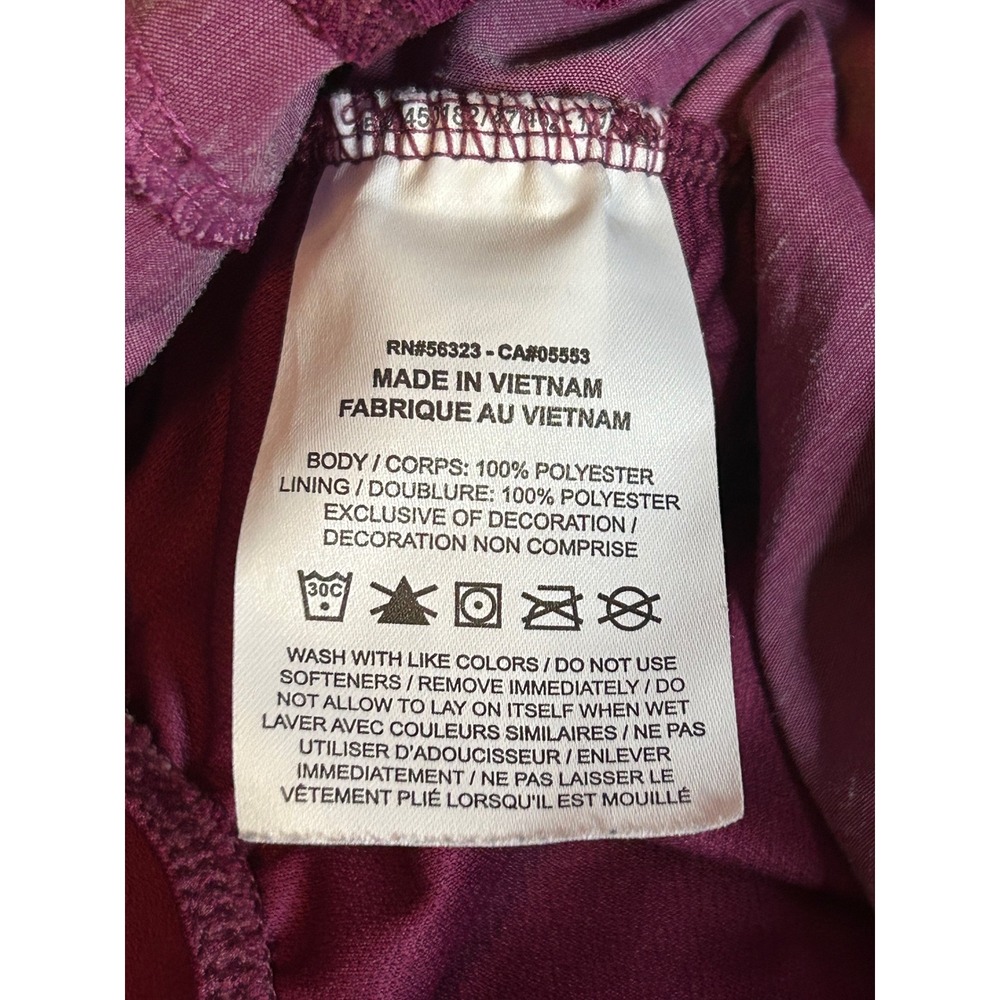 Nike Dri-FIT Women's Running Shorts Purple‎ Size 3X Athletic Lightweight - Picture 4 of 4